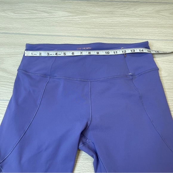 CALIA by Carrie Underwood Purple Capri Exercise Leggings Size Large - Picture 7 of 10